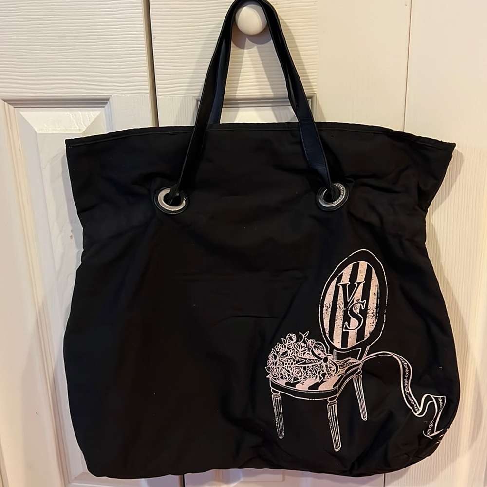 NWOT Victoria Secret lined canvas tote bag